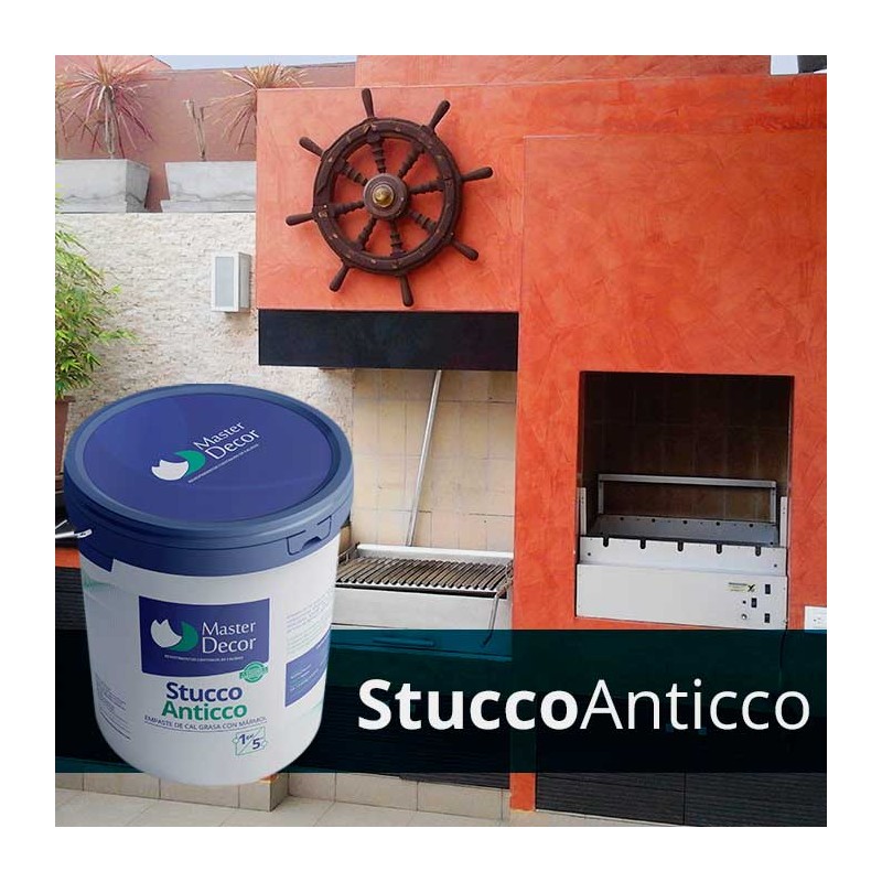 revestimiento de muros, estucco anticco