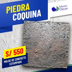 Molde de Piedra Coquina por pieza