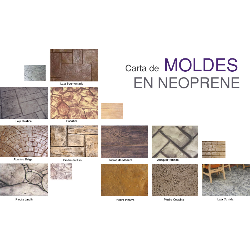 Molde de Piedra Coquina por pieza