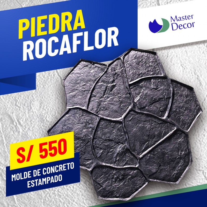 Molde de Piedra Rocaflor por pieza