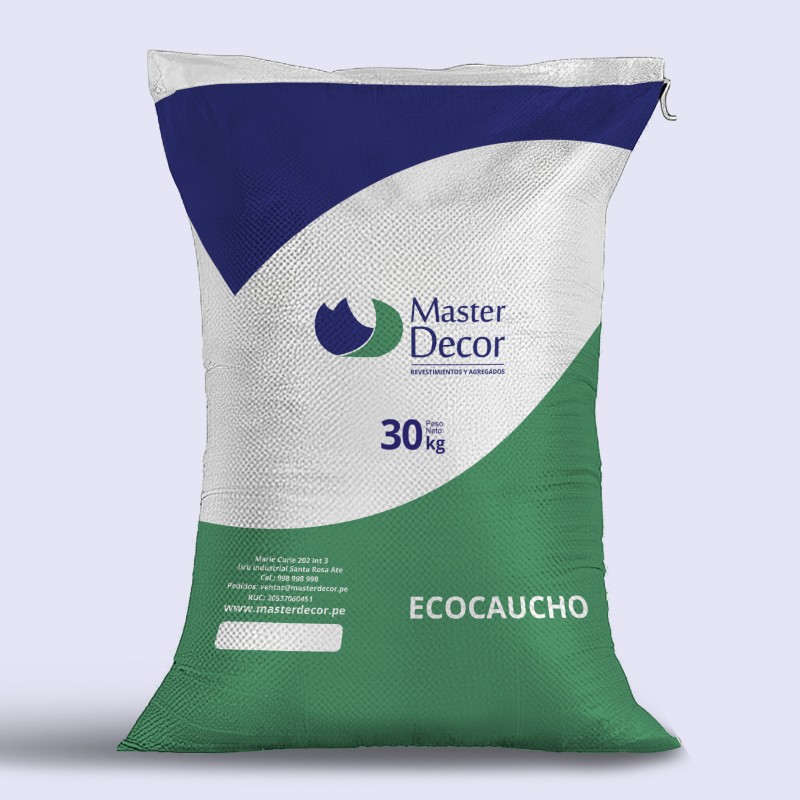 Ecocaucho N2 30 kg caucho en polvo fino