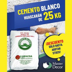 Cemento Blanco Huascaran 25KG