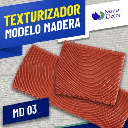 Texturizador Tipo Madera MD3