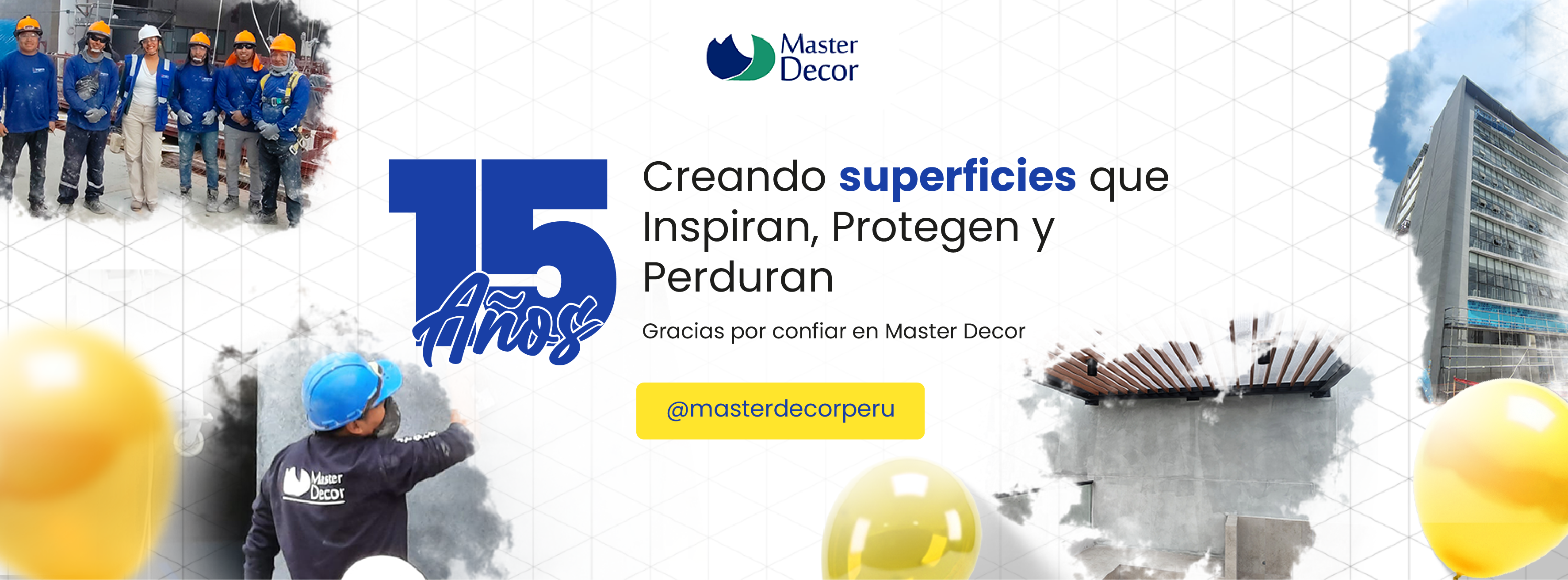 Celebremos juntos nuestros 15 años! Gracias por ser parte de nuestra familia empresarial!